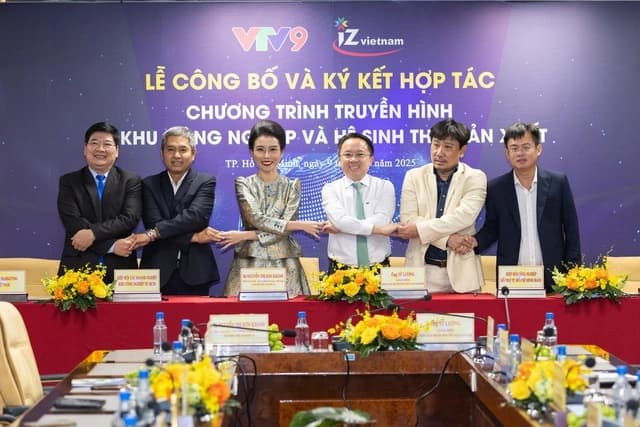 VTV9 công bố chương trình truyền hình về khu công nghiệp và hệ sinh thái sản xuất