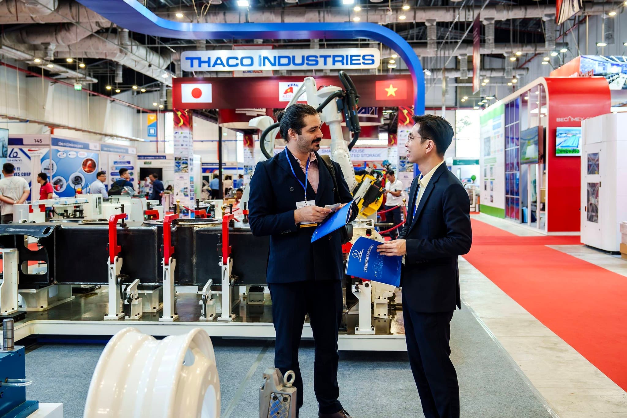 THACO INDUSTRIES tham gia sự kiện Triển lãm & Diễn đàn Công nghiệp Hỗ trợ 2025